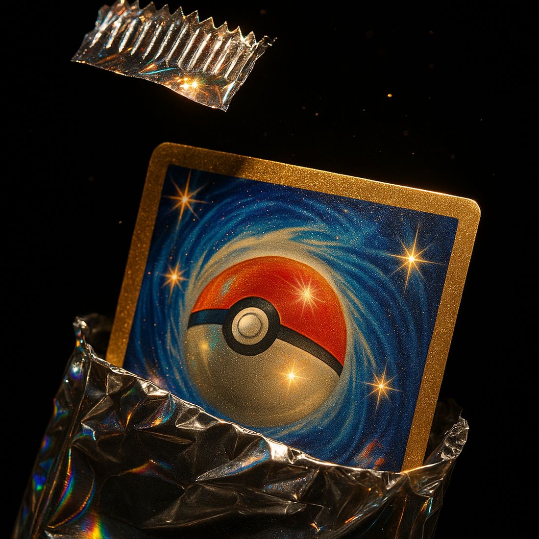 foil torn open